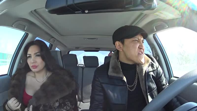 Шок! қазақ таксист қырғыз қызын ойбайлатты! таксист казах издевется над кыргызкой! mp4