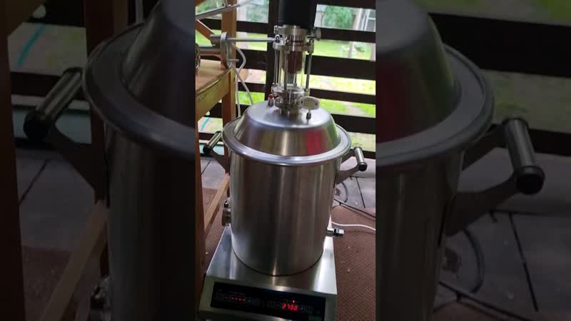 Самогон из хвостов на wein 6 pro #самогон #колонна #wein6pro #хвосты #втораяперегонка