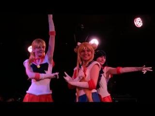 Cosplay rush косбенд «pride of moon» (ан тифф, shiro, minako aino, ladi sereniti, takago) bishoujo senshi