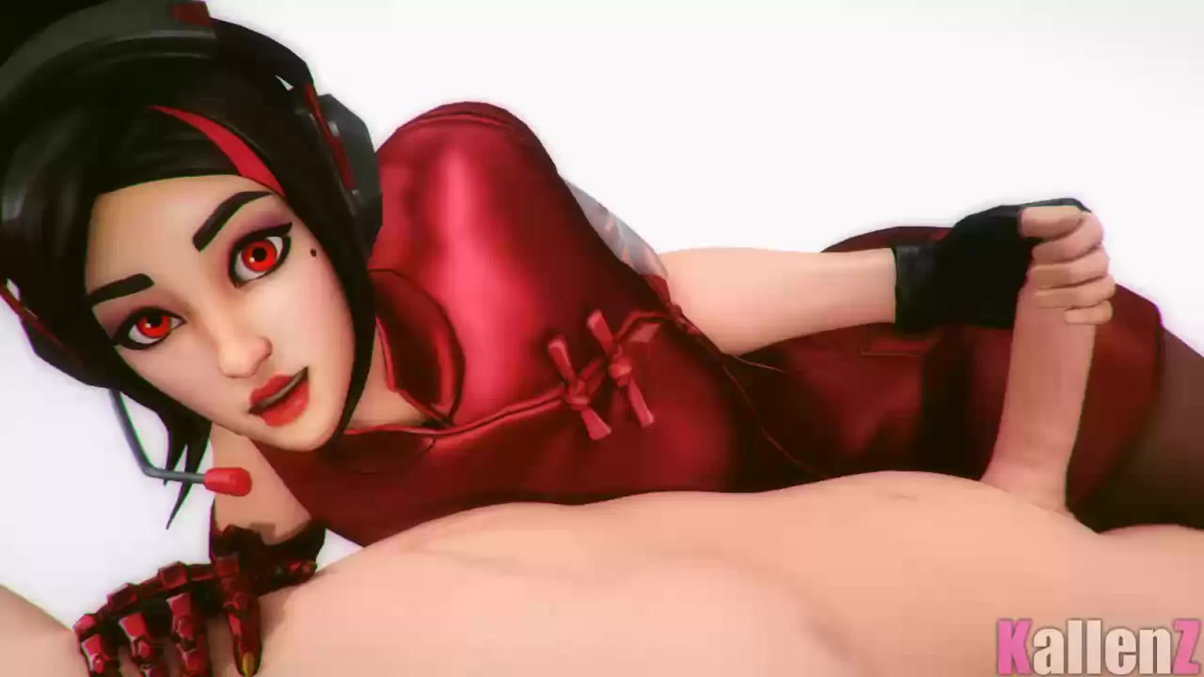 Demi handjob; masturbation; 3d sex porno hentai; (by kallenz) [fortnite]