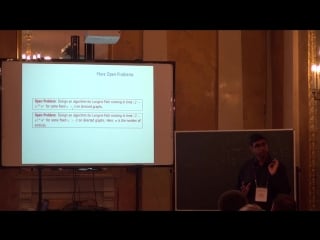 Lecture 6 | recent advances in algorithms | saket saurabh