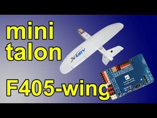 Matek f405 wing подключение настройка mini talon