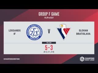 Highlights leksands if vs slovan bratislava