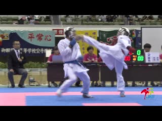 Inter high super techniques 2018 jodan keri and kuzushi( )