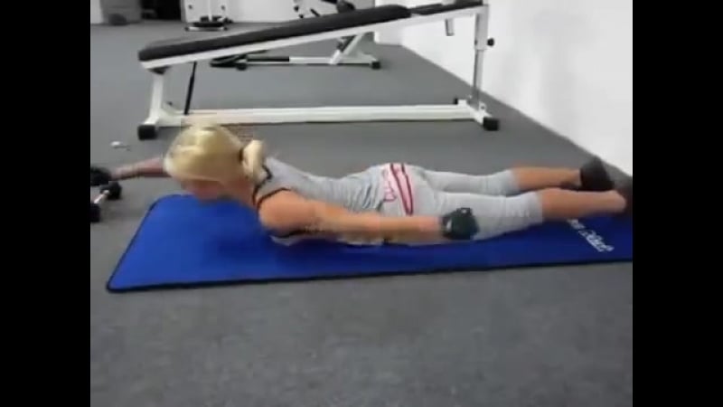 Простая но эффективная гимнастика при сколиозе