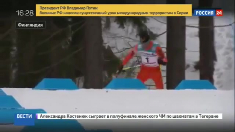 Худший лыжник чемпионата © видеожесть