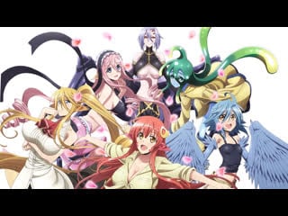 Аниме 2015 18+ повседневная жизнь с девушками монстрами 1 12 из 12 monster musume no iru nichijou все серии