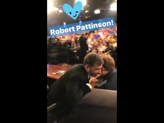 Rob with jimmi kimmel on jkl instagram (шоу jimmy kimmel live 03 08 2017)