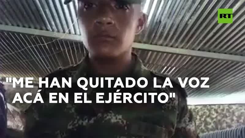 Soldado se suicida por presiones al apoyar el paro nacional en colombia