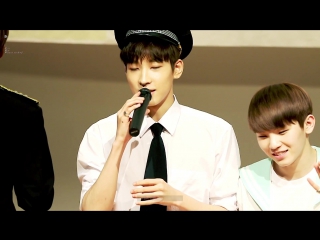 |fancam| wonwoo | 160508 @ jung gu fansign