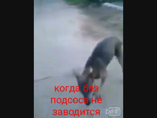 Когда без подсоса не заводиться