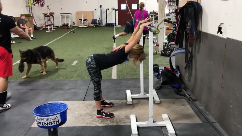 Mobility for athletes assisted shoulder stretch