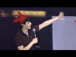 [fancam] 160305 exoluxion in dalian peter pan,xoxo lay