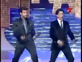 Srk & hrithik dances on chamak challo avi mp4