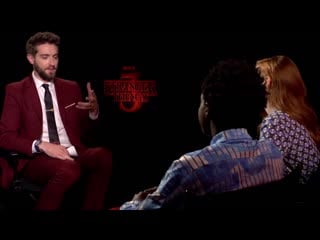 Stranger things 3 interviews wolfhard, brown, schnapp, keery, matarazzo, montg