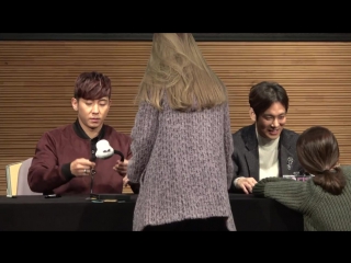 [fancam] 171118 dong seoul art hall fansign