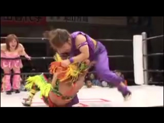 Kaori yoneyama, emi sakura vs arisa nakajima, command bolshoi (8 19 2012)