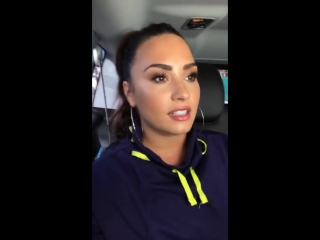 Demi lovato via instagram live (january 17)