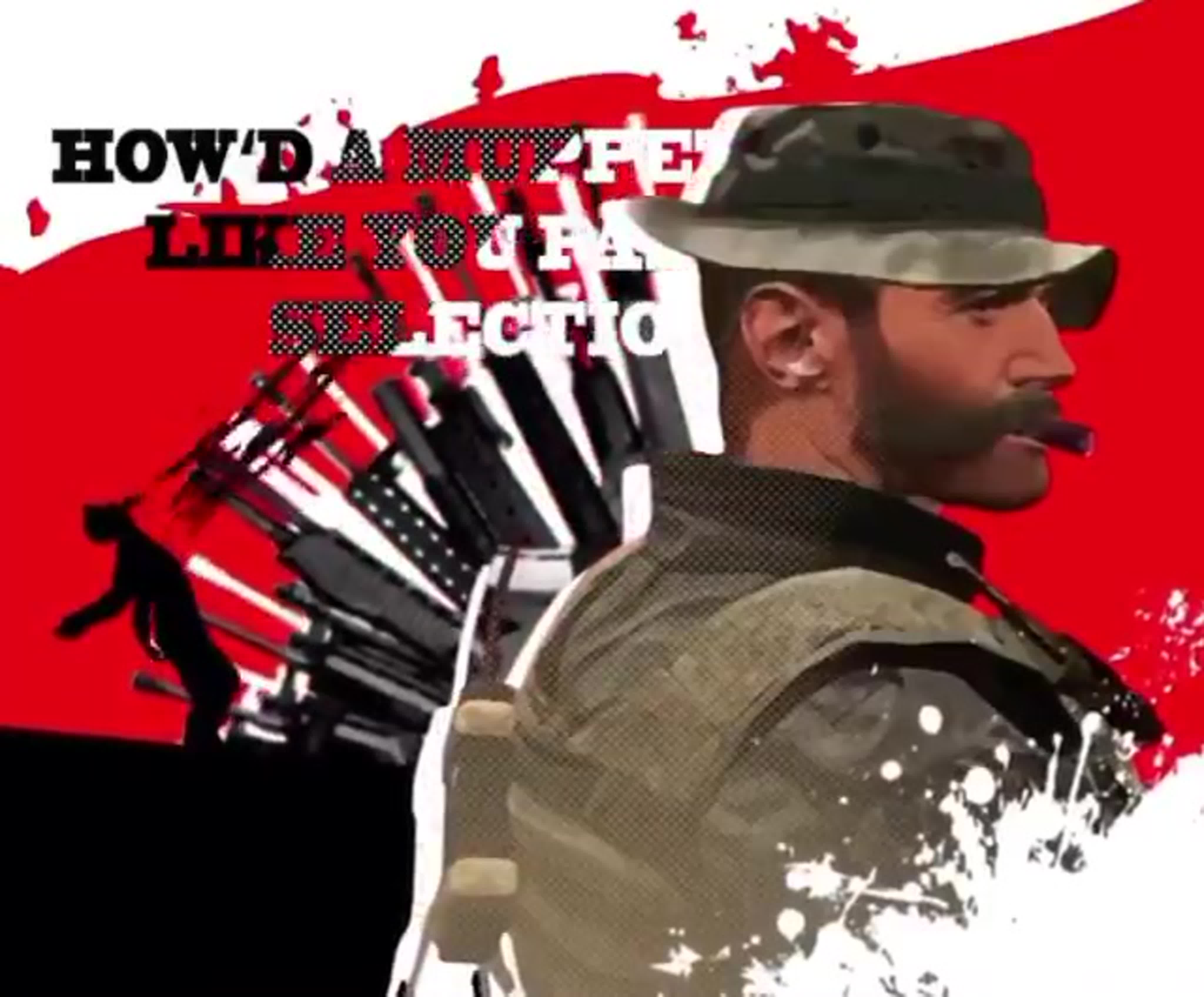 He stared at the camera with a confident expression