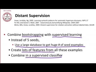 10 4 semi supervised and unsupervised relation extraction (9 53)