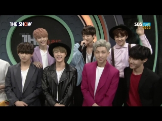 [interview] 150505 bts @ the show interview cut