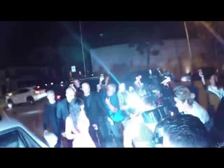 Kim kardashian tries to steal the show at kylies big 21st birthday party