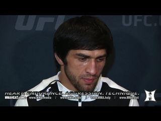 Ufc 194 magomed mustafaev talks win over proctor, not training with bears