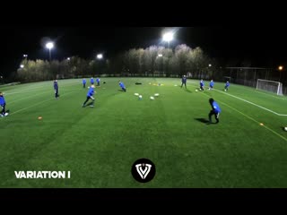 Fun football exercise 3 variations aa gent u12 thomas vlaminck