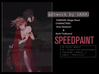 [speedpaint] fanart by darri (shugo chara)