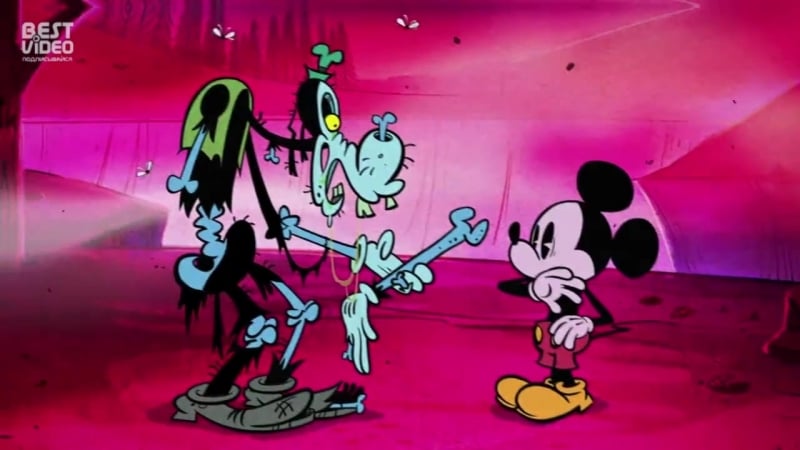 Жуткий мульт про микки мауса