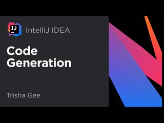 Code generation in intellij idea (2020)