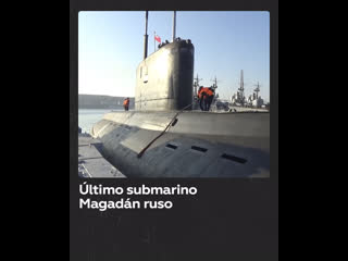 Submarino magadan ruso lanza misiles kalibr contra objetivos marinos y costeros