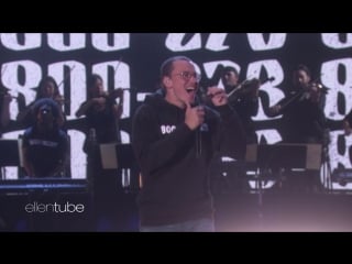 Logic and alessia cara perform their hit, 1 800 273 8255