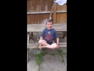 Cumberbatch / cute little boy ice bucket challenge [bbz]