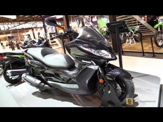 2018 kawasaki j300 scooter walkaround 2017 eicma milan