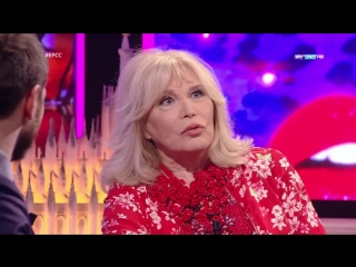 Amanda lear on italian tv (cattelan/sky tv, 27 march 2018)