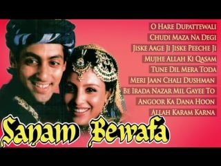 Sanam bewafa video song jukebox salman khan chandni