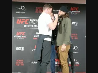Jorge masvidal vs darren till face off