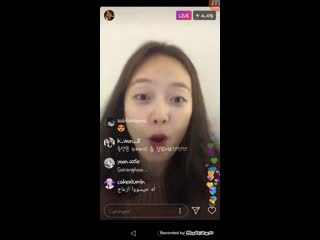 Jeon somin iglive [25dec2019] jeon somin mukbang (feat wookmin) not full iglive