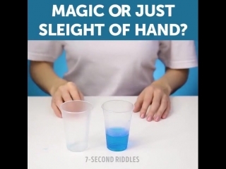 Magic or sleight of hands?