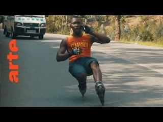 Karim kigalis rollerblade star africa riding arte