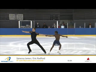 Vanessa james / eric radford – sp – qubec summer 2021