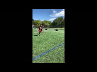 Kendrick bourne gets gym field work with kwon alexander, shows off crazy bounc