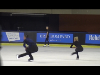 Trophée bompard 2015, тренироа пп (12 11 15)