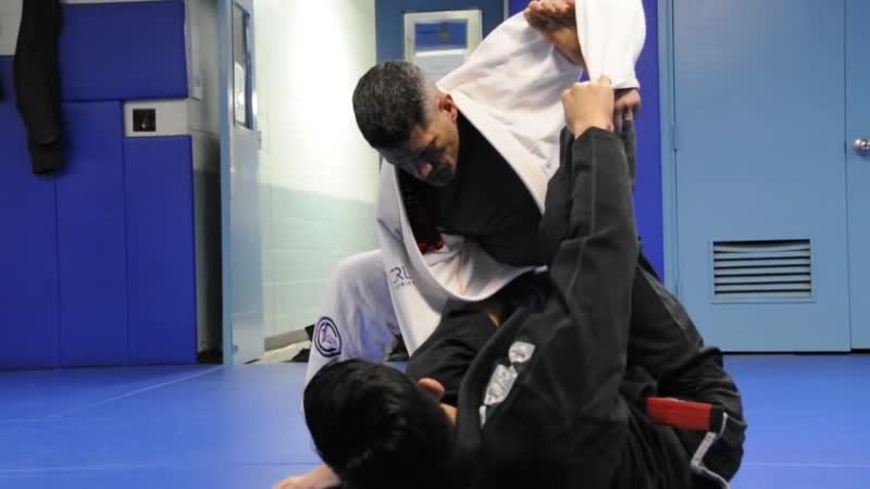 Spider guard sweeps 1, 2, 3 and triangle with professor kris kim, seoul, korea