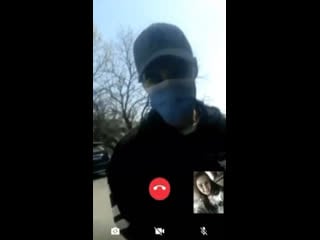 Видеозвонок берка с фаном