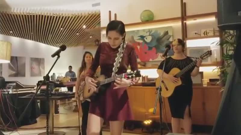 Taimane and friends play a medley of favorites at hyatt regency centric honolulu mar 14 2018