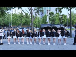 [fancam] 170613 songpa police station promotional ambassadors @ cosmic girls