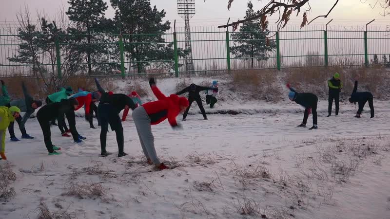 Открытая тренироа к рождественскому полумарафону