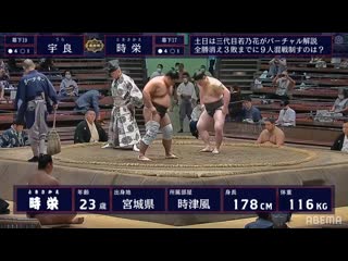 Ura vs tokisakae july 2020, makushita day 12